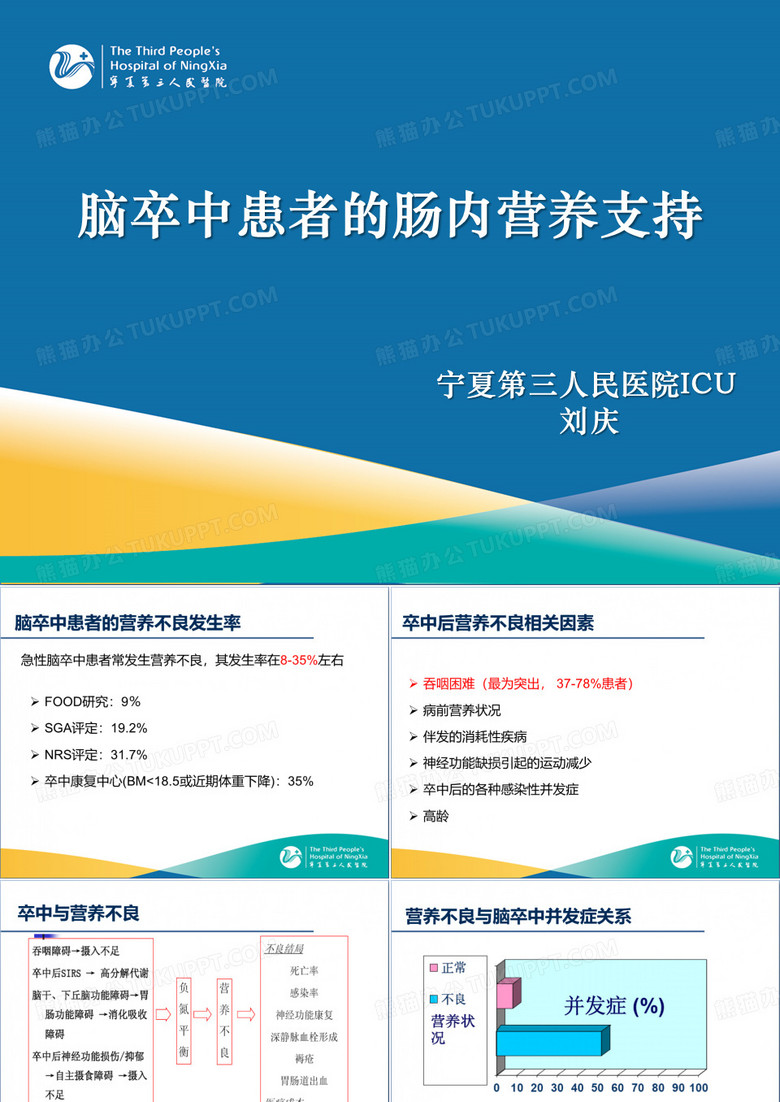 脑卒中的肠内营养支持