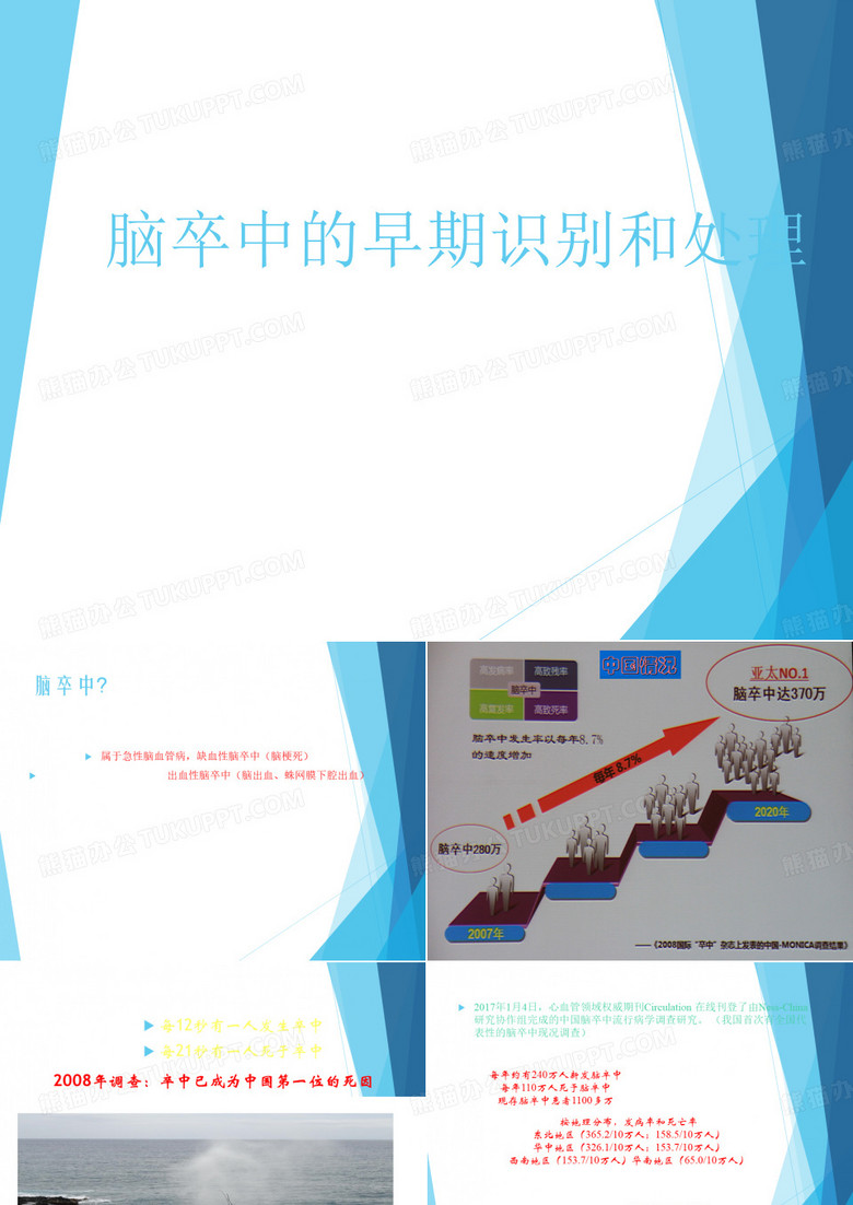 脑卒中早期识别及处理