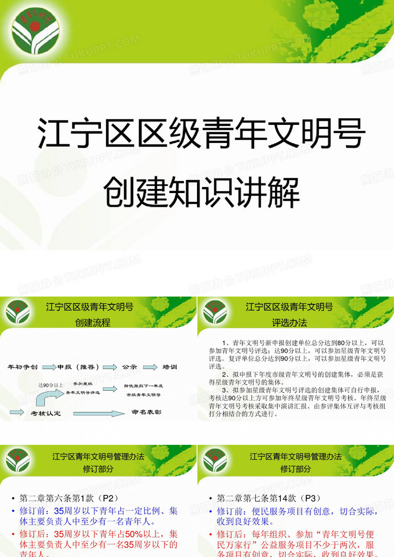 青年文明号创建知识讲解