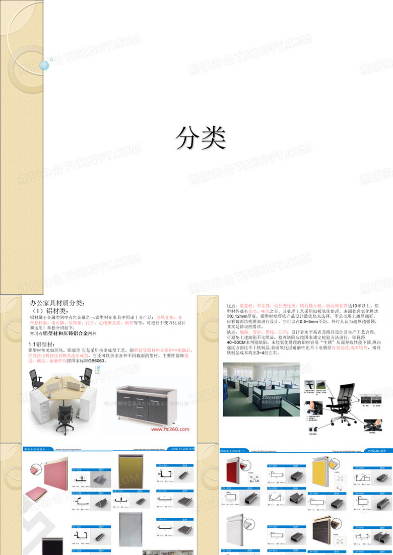 办公家具分类