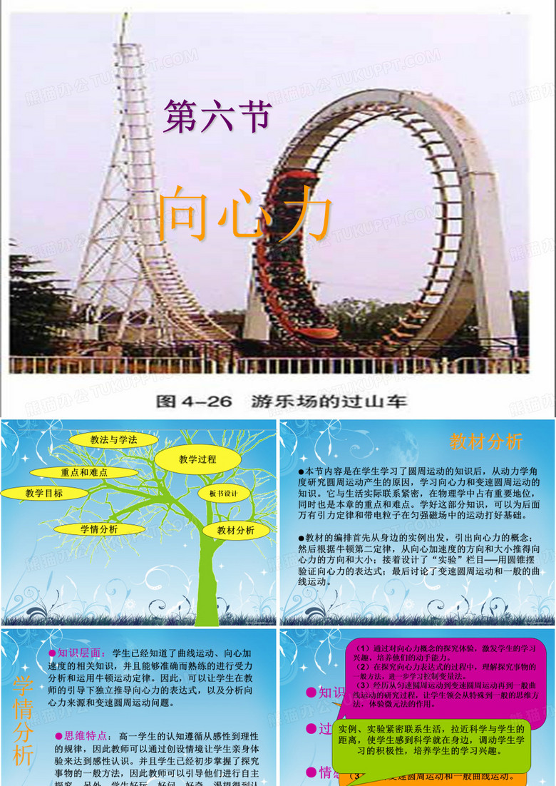 向心力说课课件