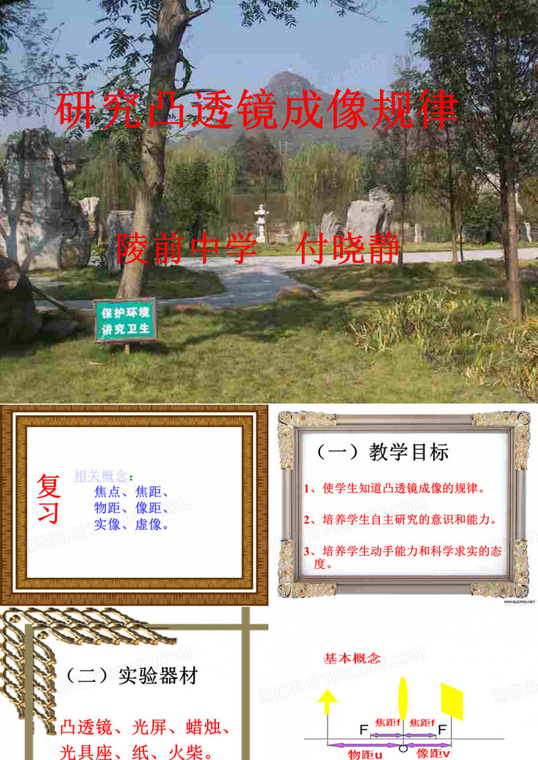 凸透镜成像