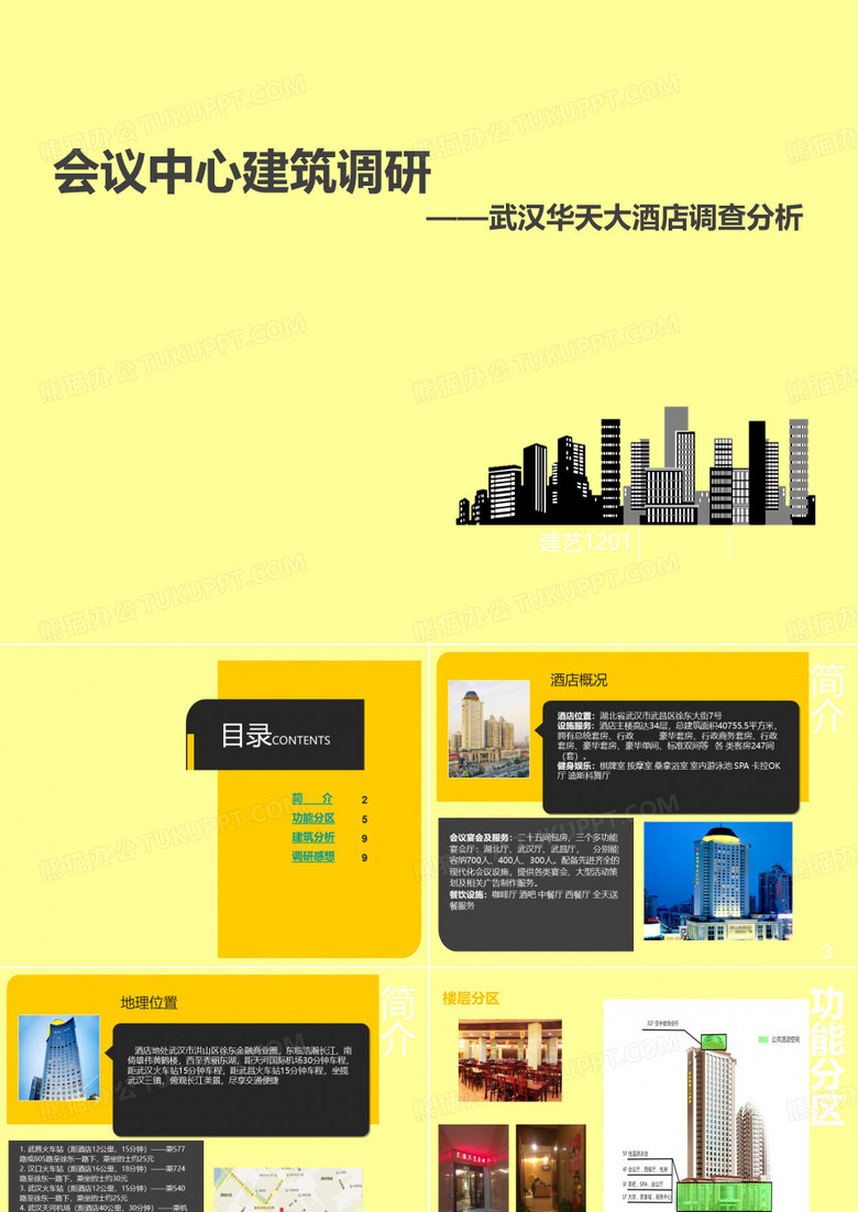 酒店调研PPT