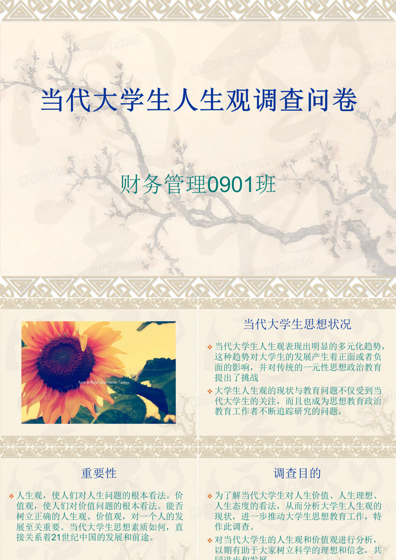 人生观统计调查问卷分析
