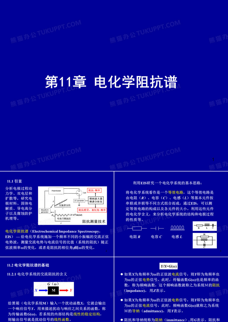 电化学原理与方法-电化学阻抗谱