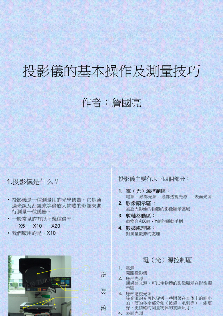 投影仪培训