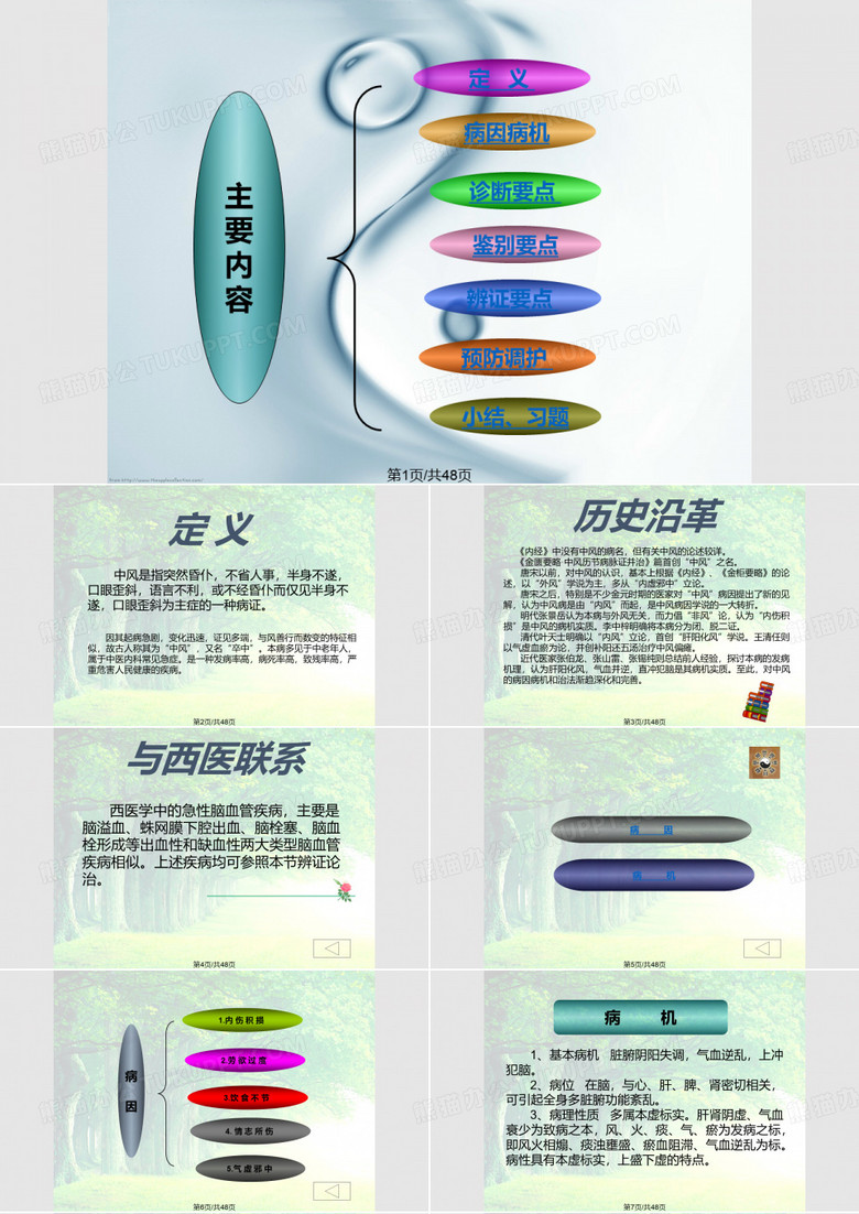 中风病医学讲座PPT课件