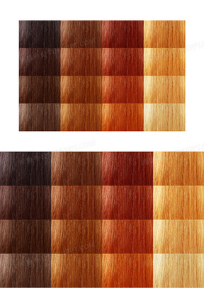 不同头发颜色展示高清摄影图片