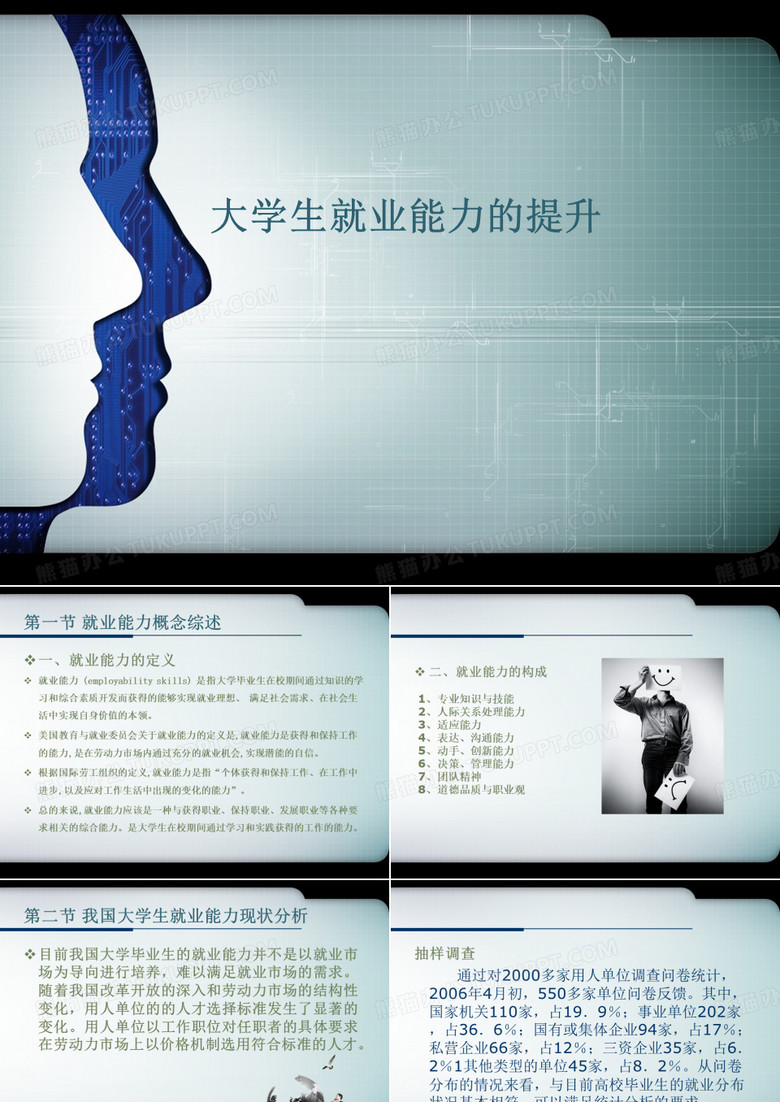 职业生涯规划---大学生就业能力的提升