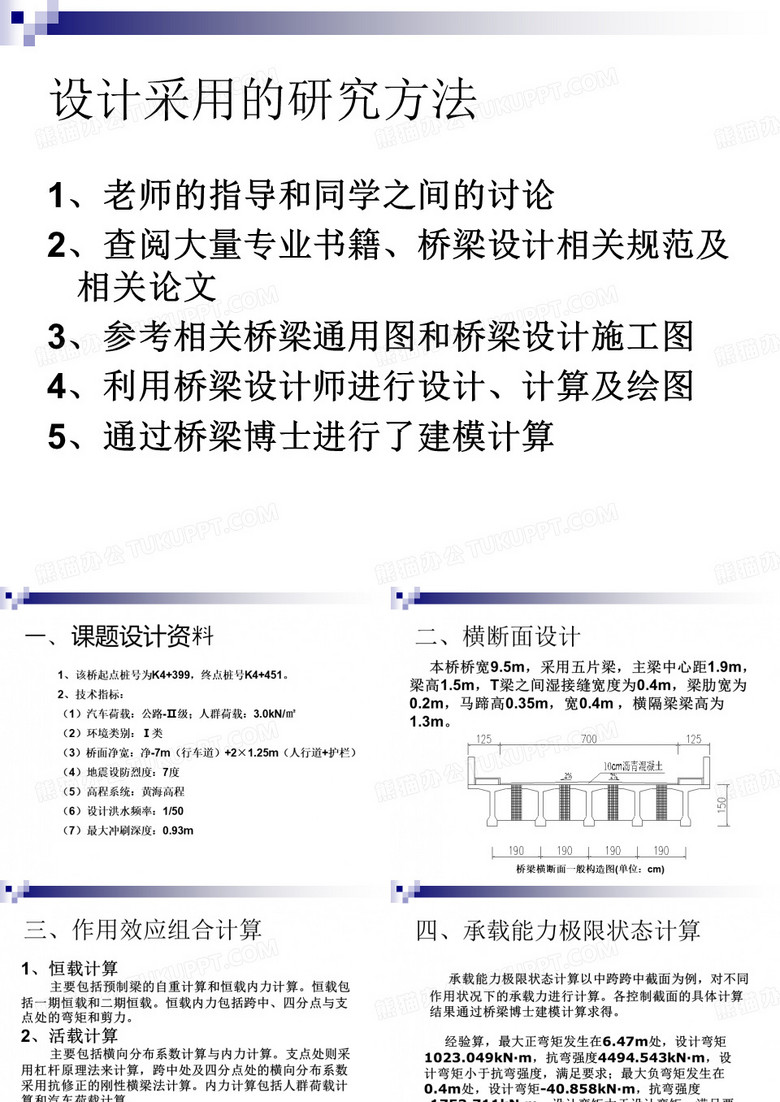 道路桥梁毕业答辩