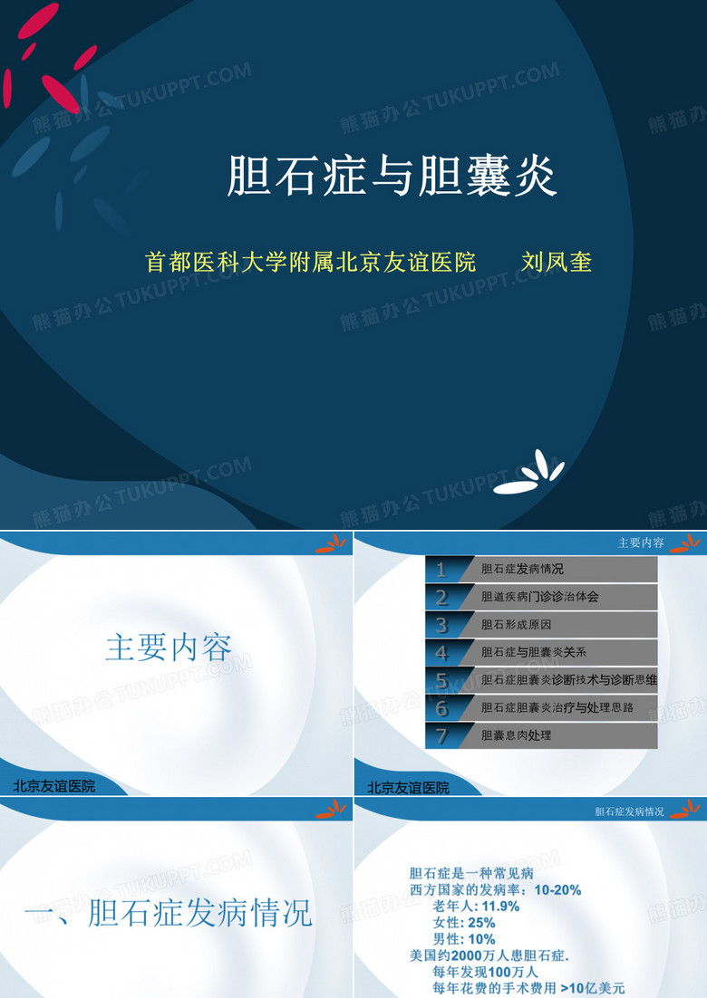 胆石症与胆囊炎