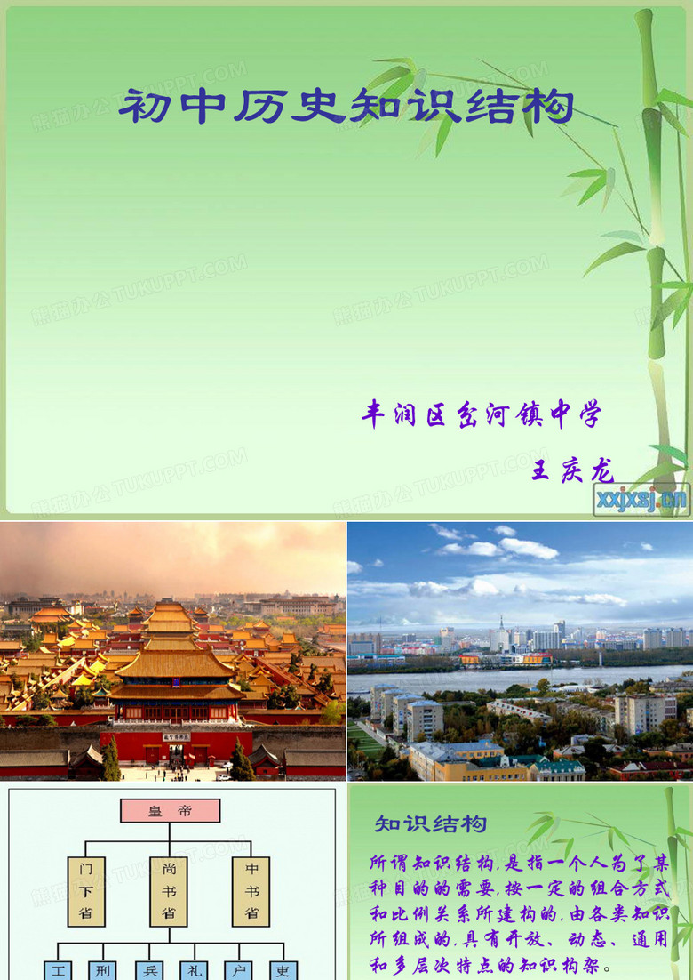 初中历史知识结构