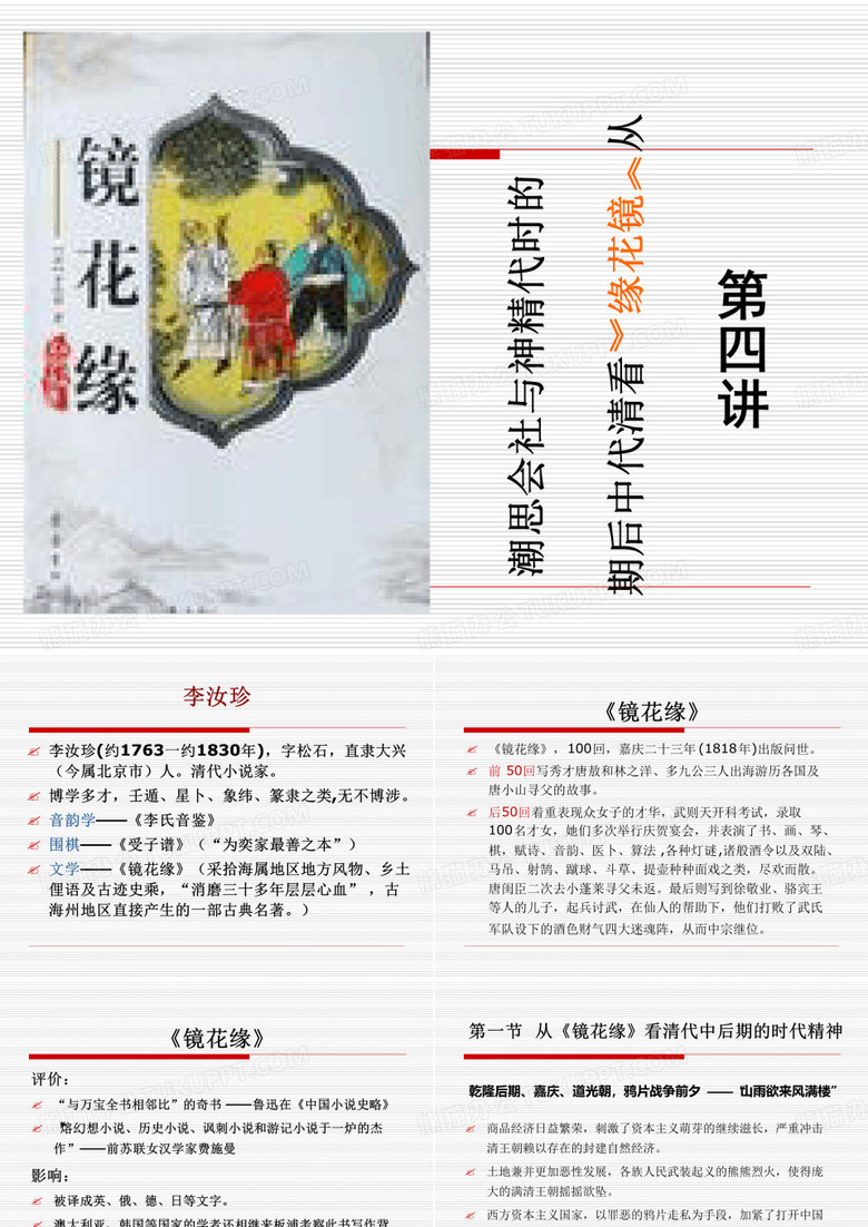 《镜花缘》导读.ppt