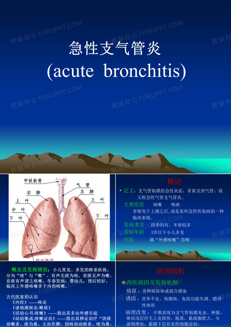 急性支气管炎