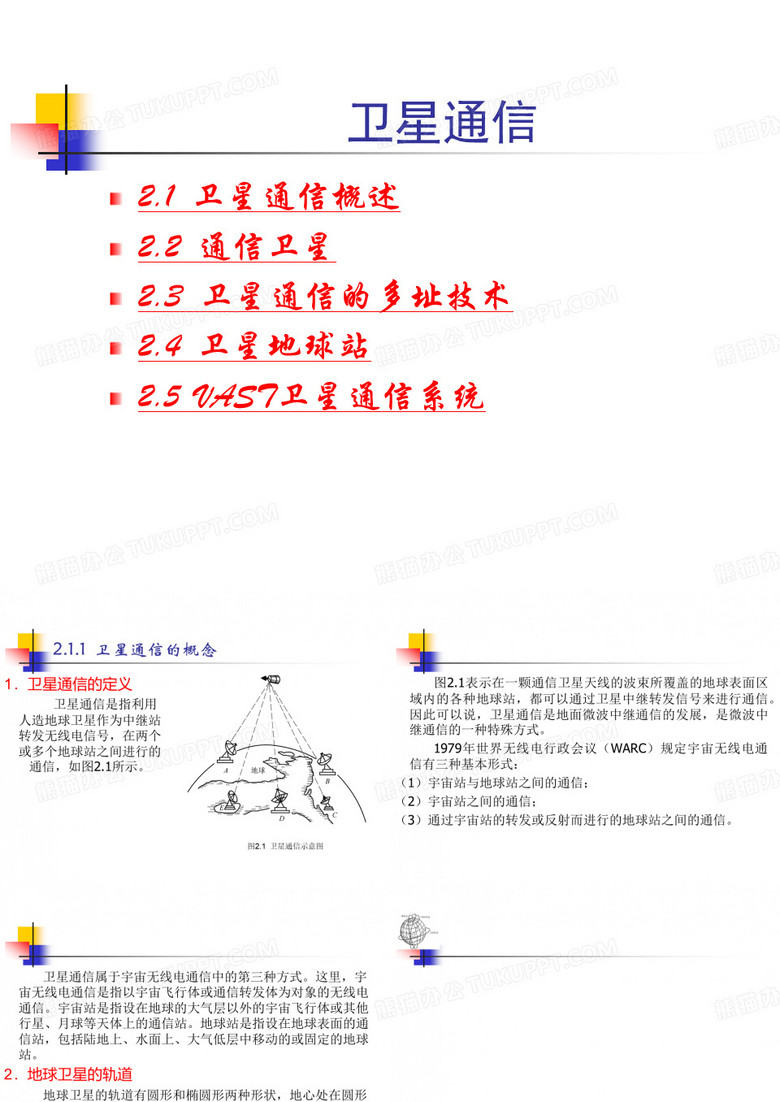 卫星通信通信技术