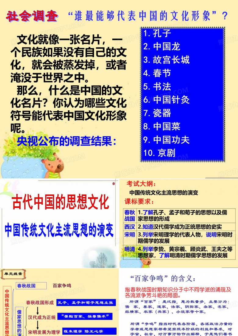 中国古代的思想文化