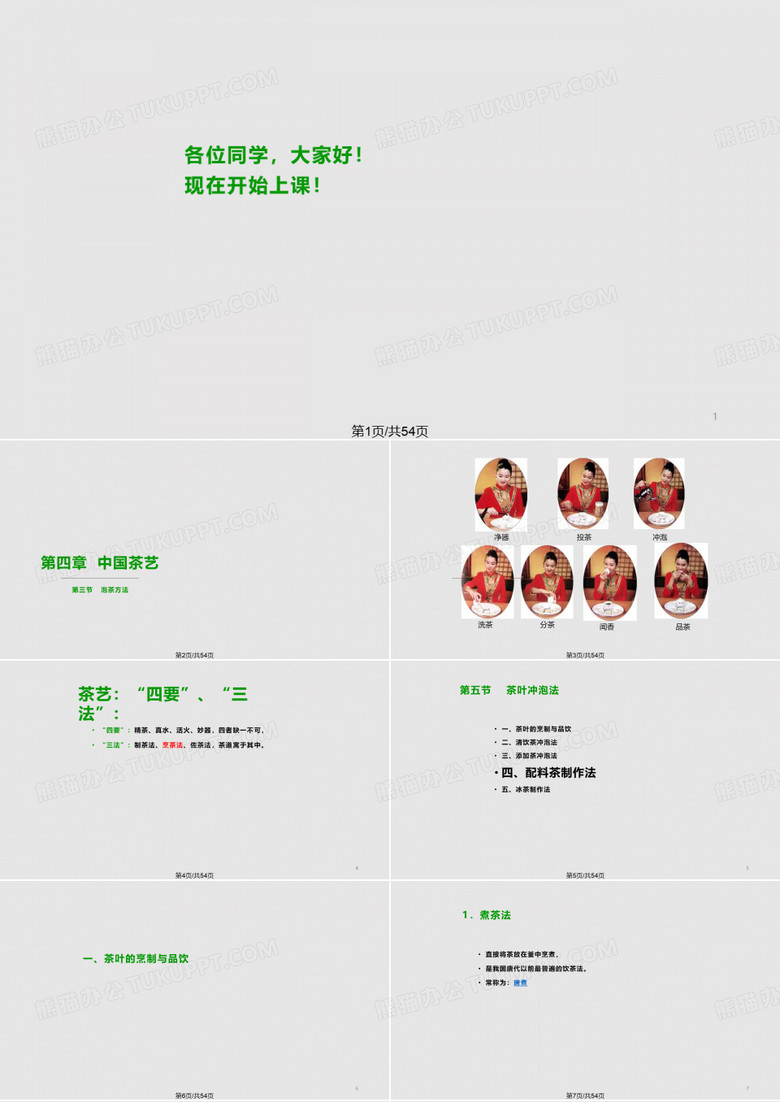 泡茶方法PPT课件