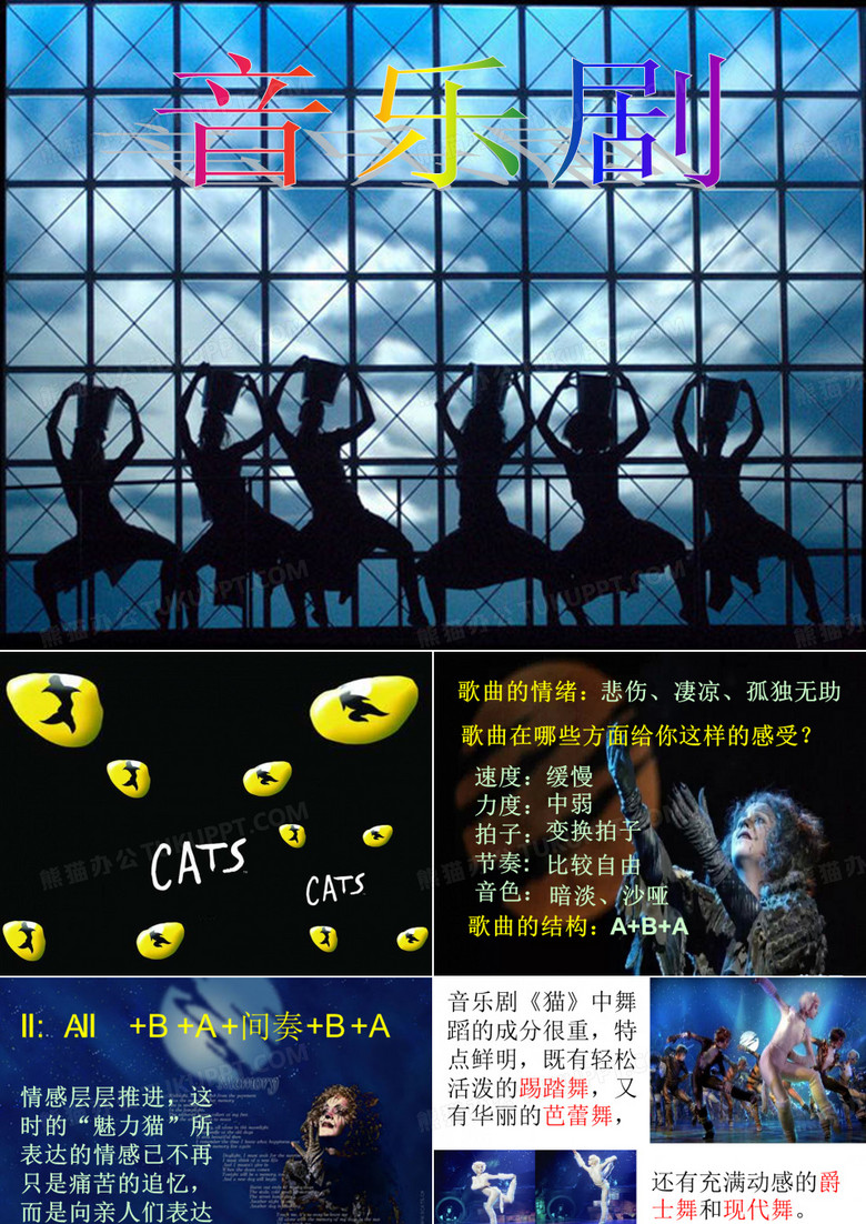 初中音乐课件-猫