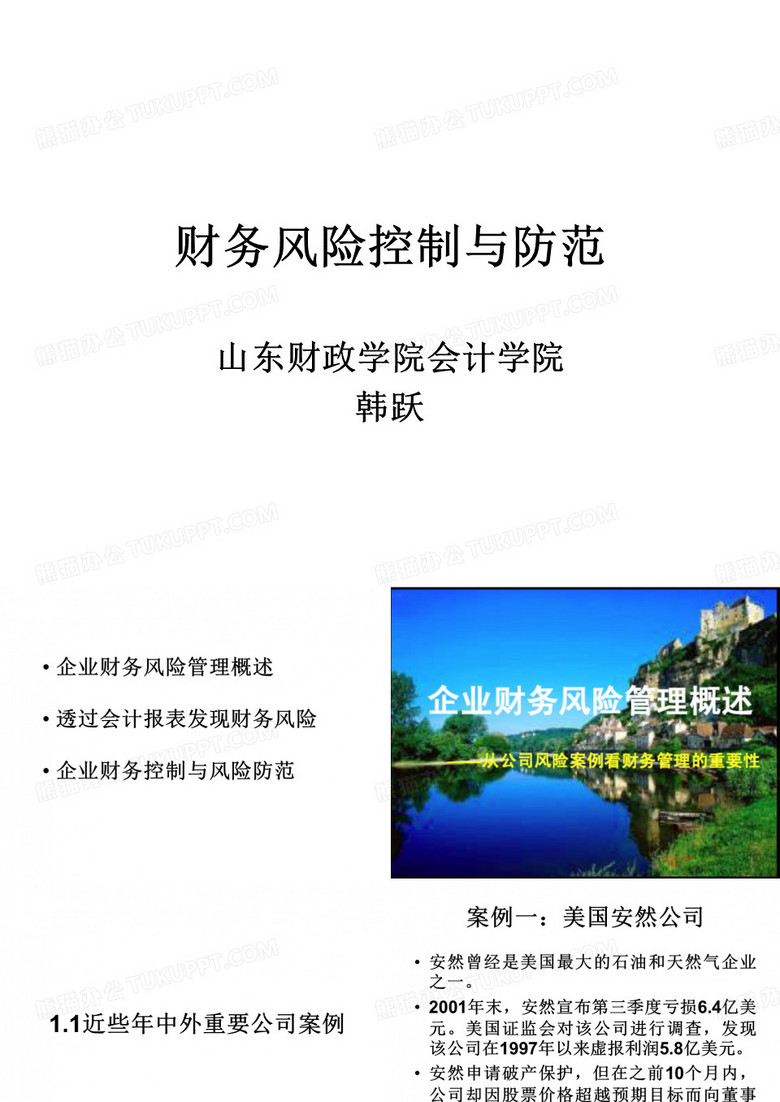 财务风险与防范