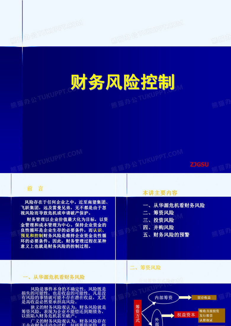 财务风险控制