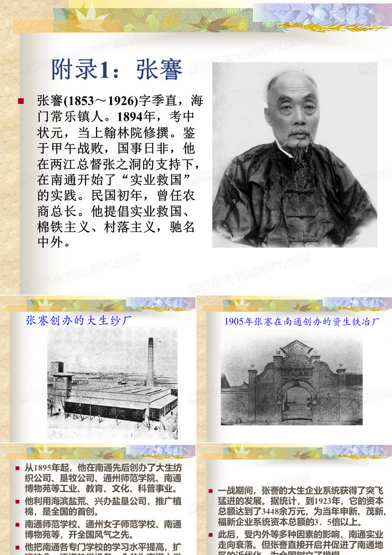 张謇与南通