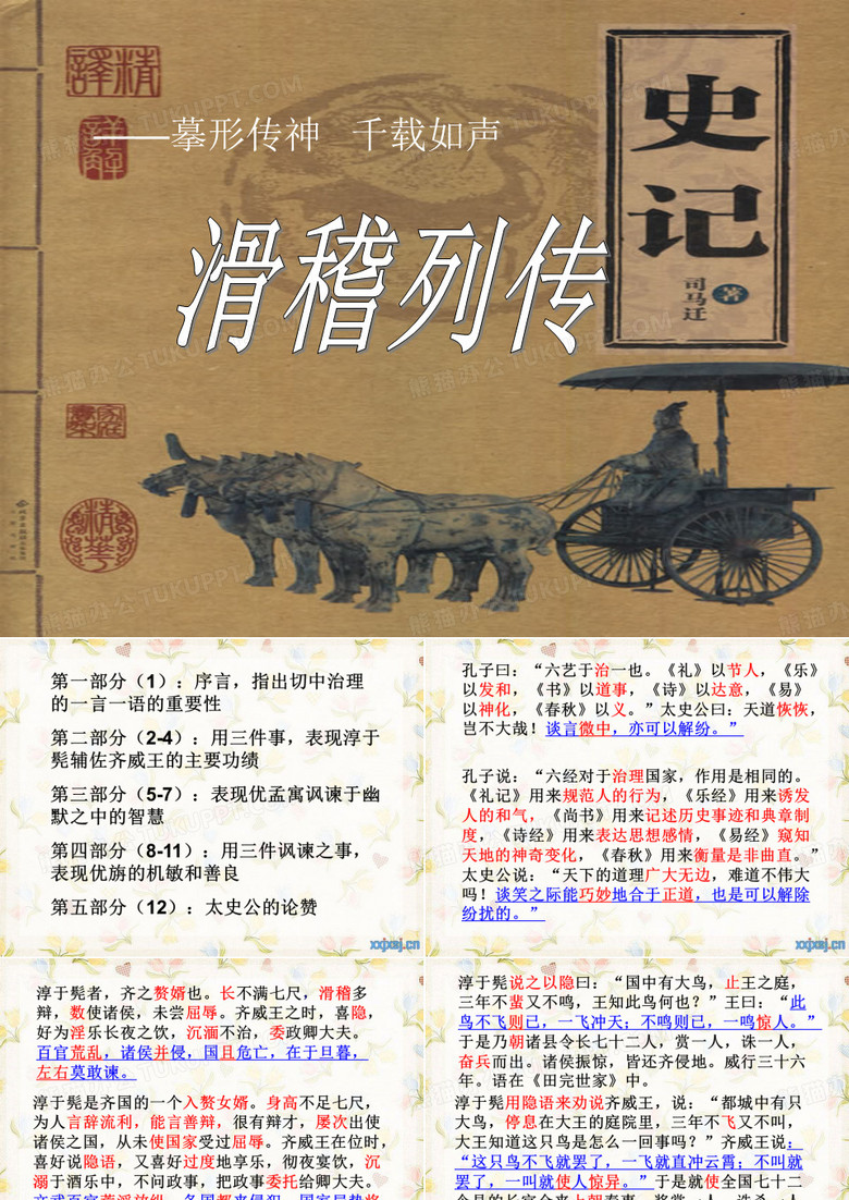 滑稽列传