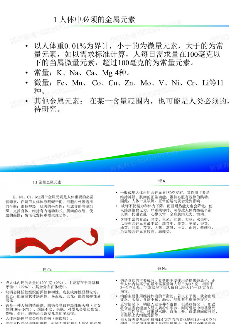 重金属的检验