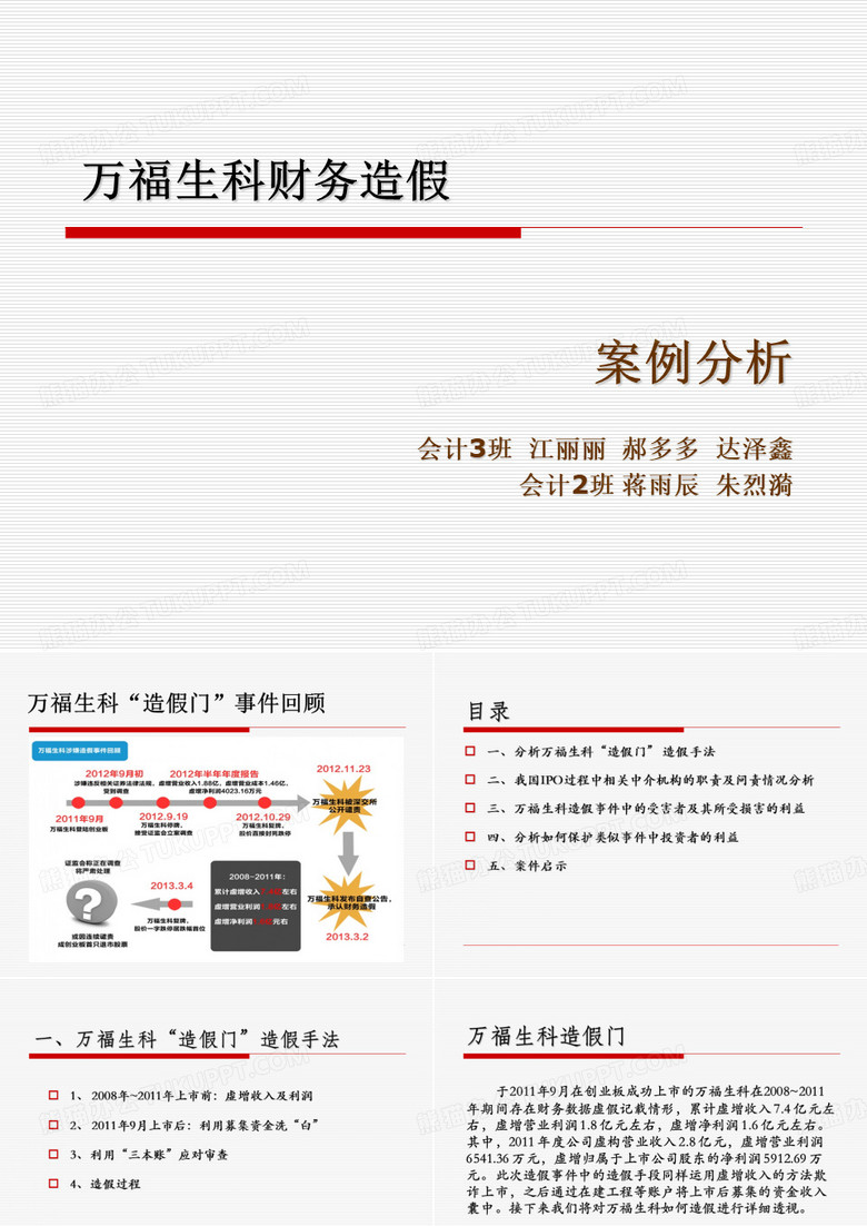 财务造假案例分析