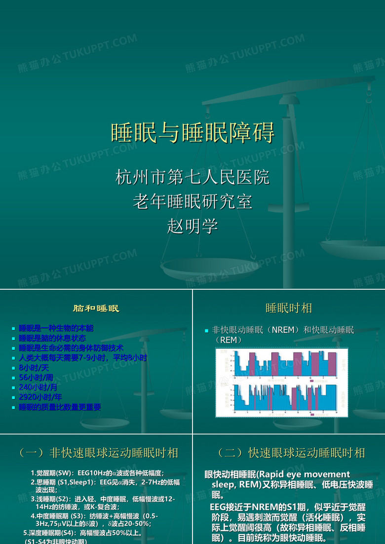 睡眠与睡眠障碍 PPT课件