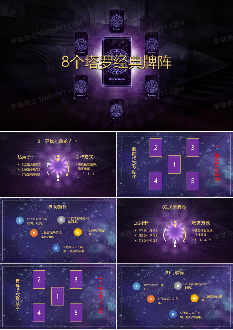 塔罗牌怎么使用基础培训课件