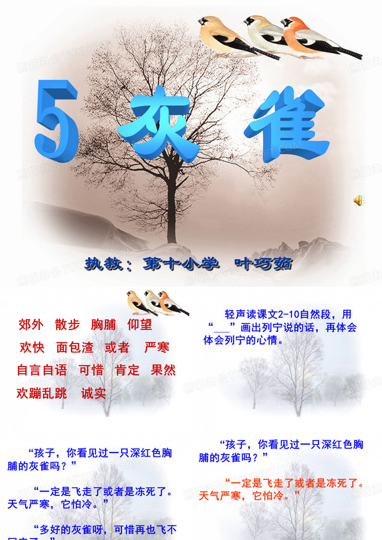 灰雀