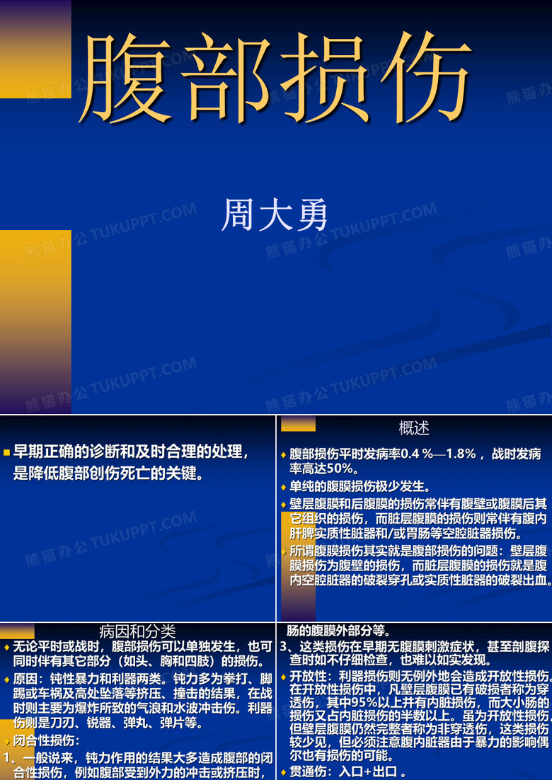腹部损伤课件