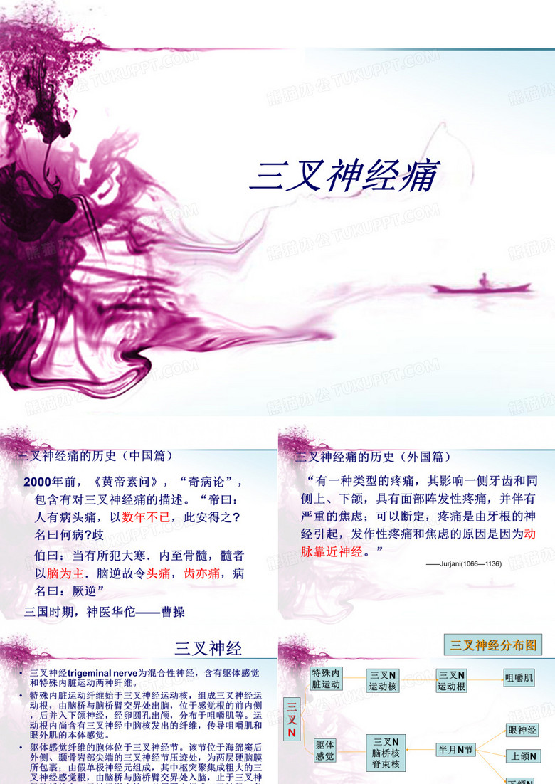 三叉神经痛.