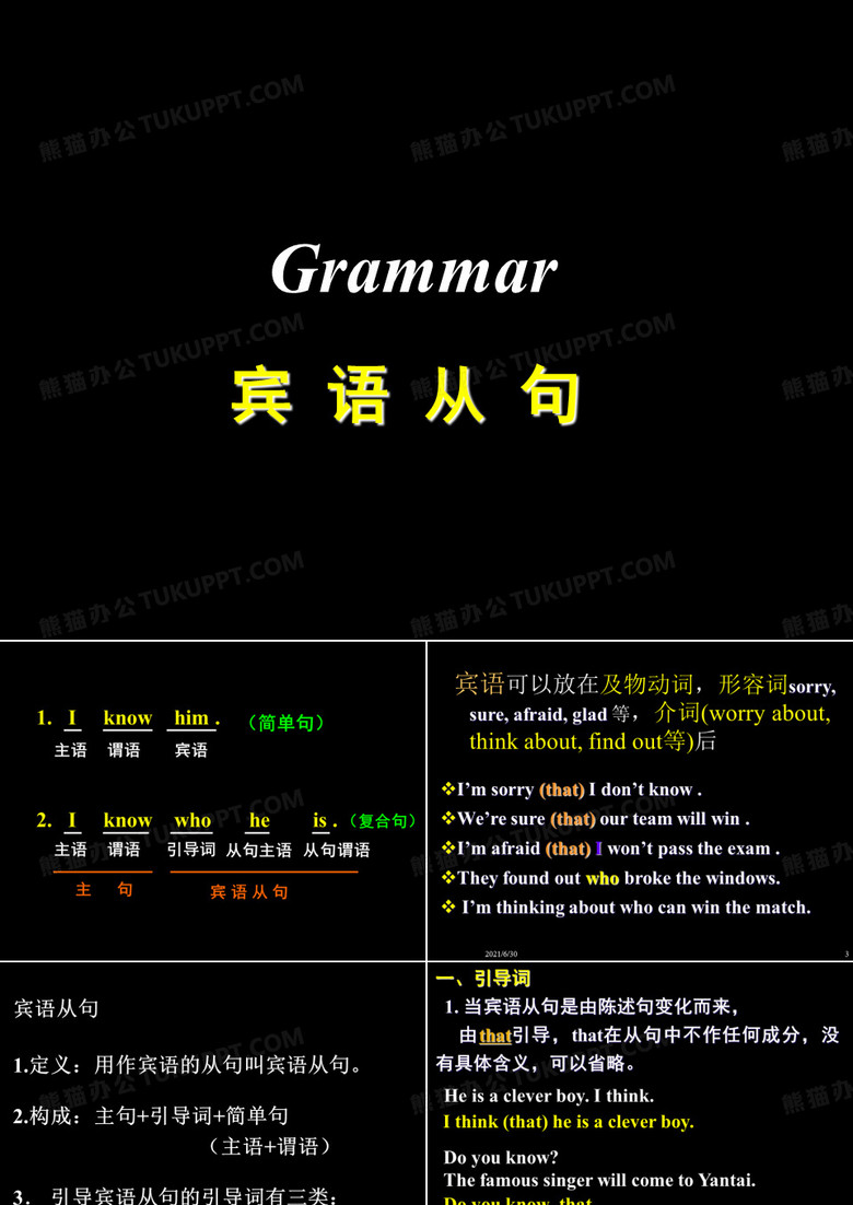 宾语从句讲解