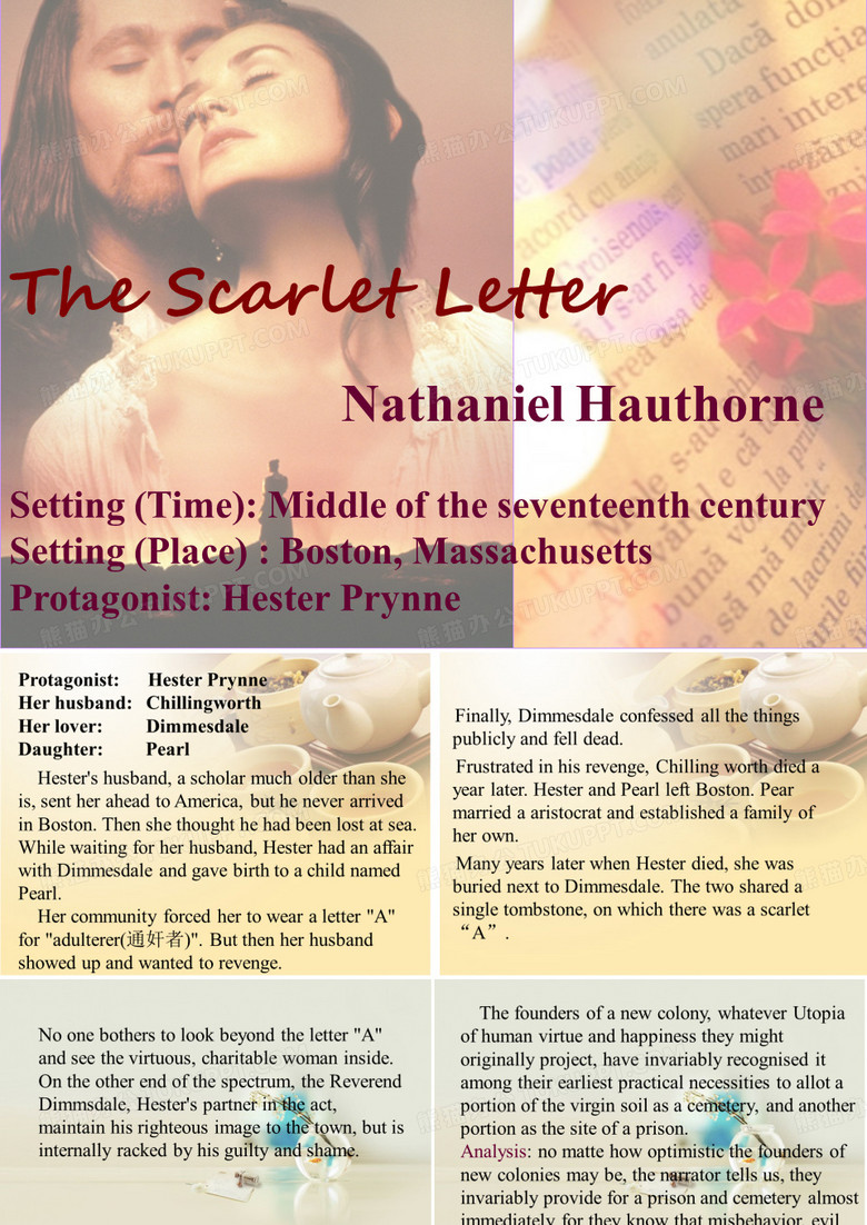 美国文学史《红字》