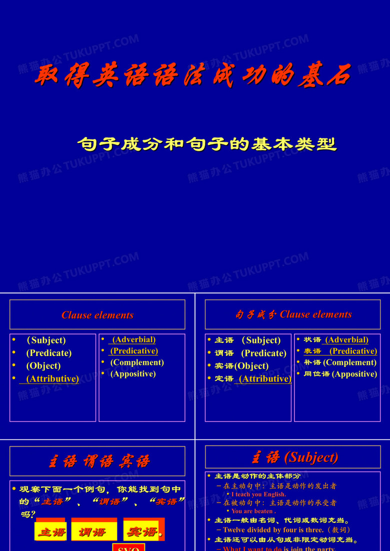 句子成分