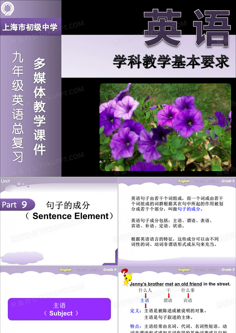 句子的成分