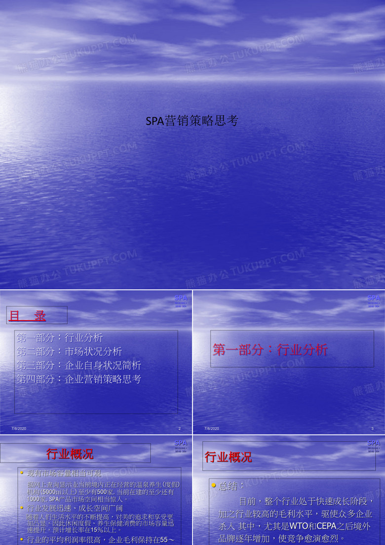 SPA营销策略思考