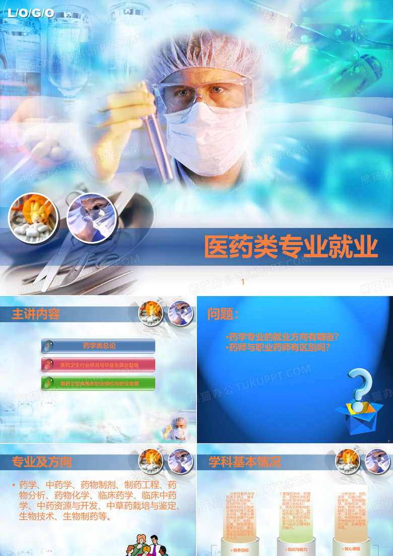 医药类专业就业ppt课件