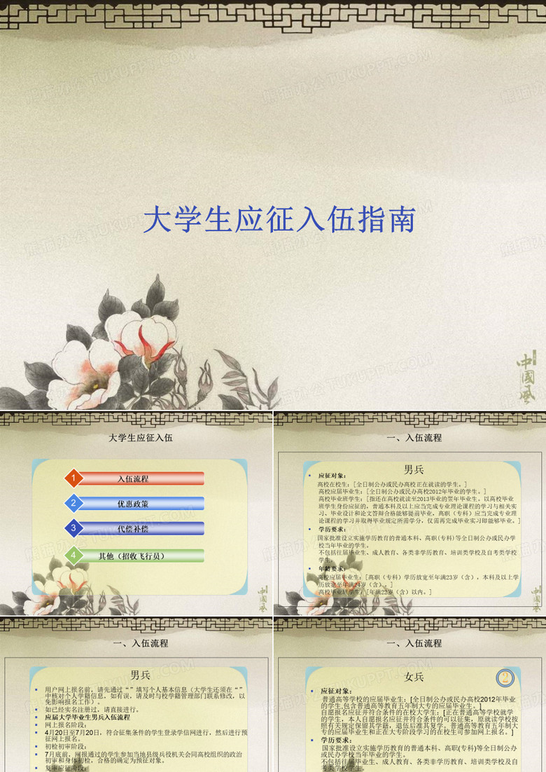 大学生应征入伍指南.ppt