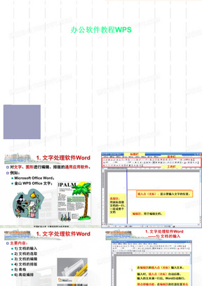 办公软件教程WPS