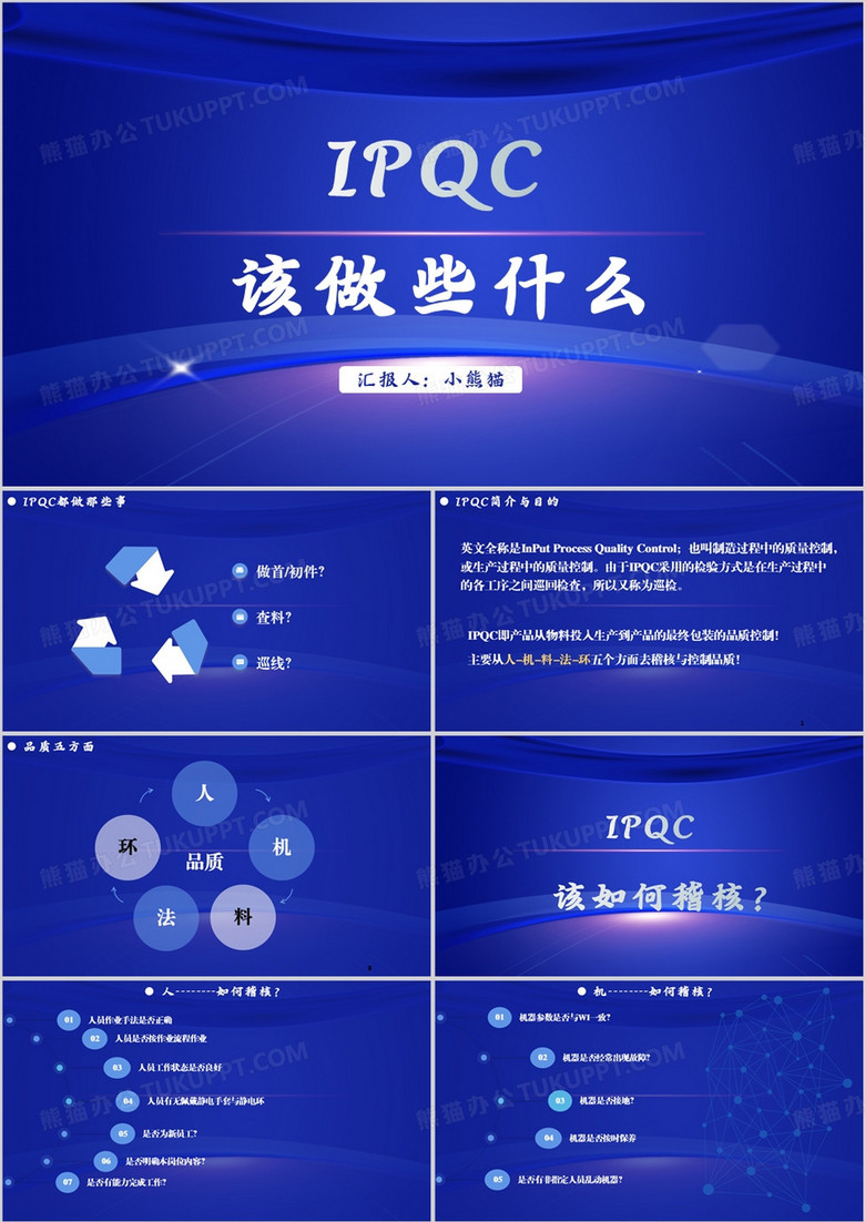 IPQC工作要求培训PPT模板