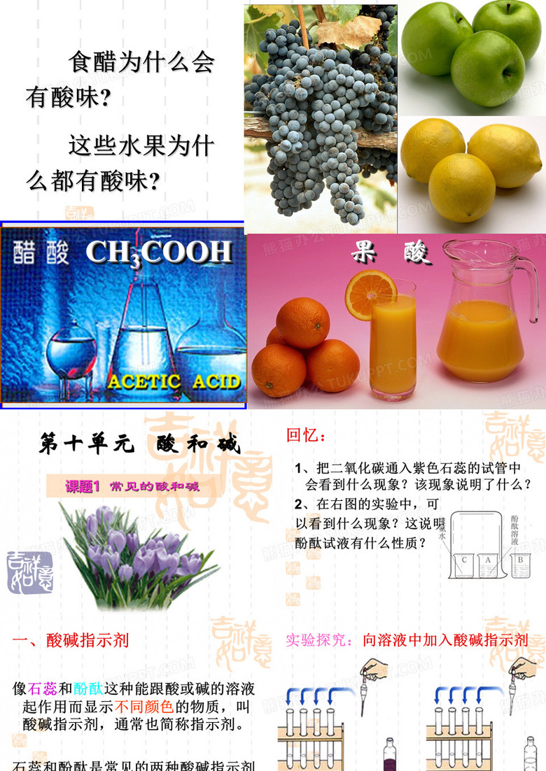 常见的酸和碱