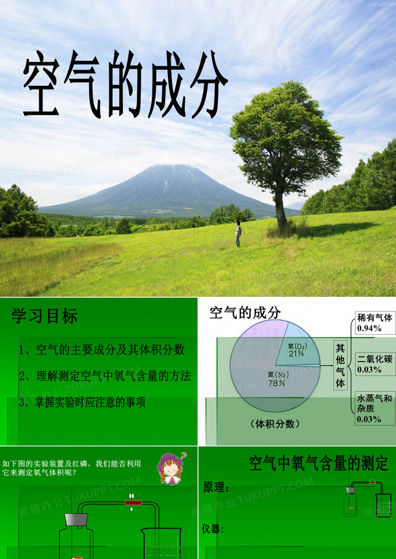 空气的成分一