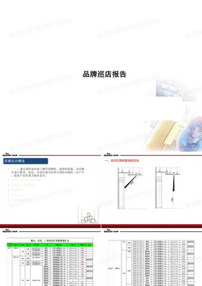 品牌巡店报告