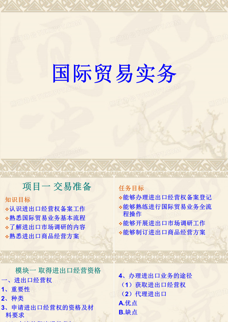国际贸易实务