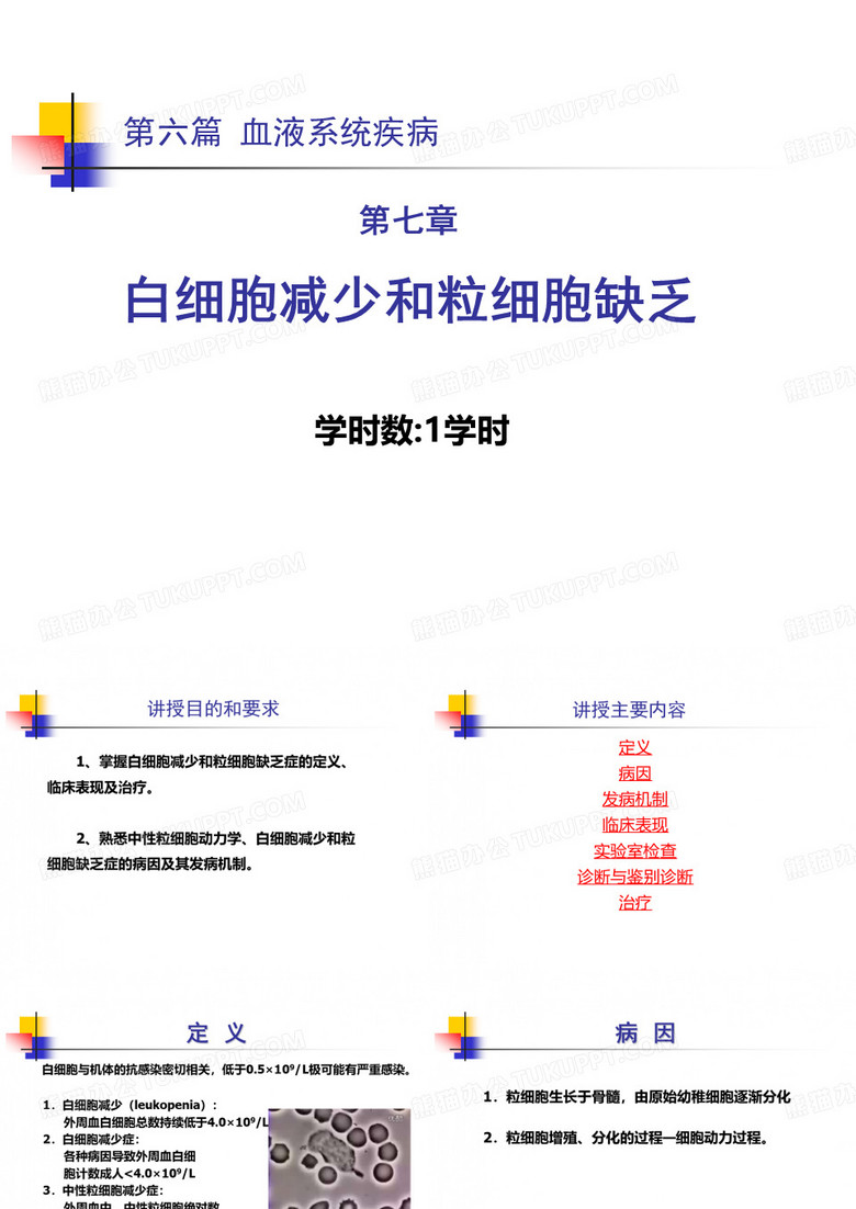 白细胞减少