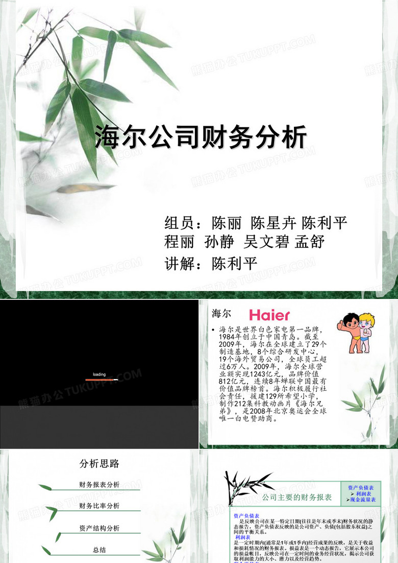 海尔公司财务分析