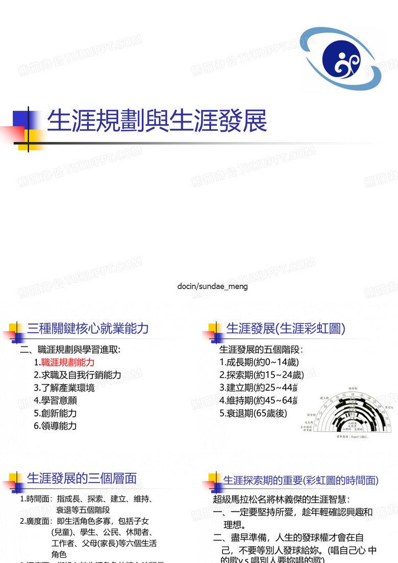 生涯规划与生涯发展