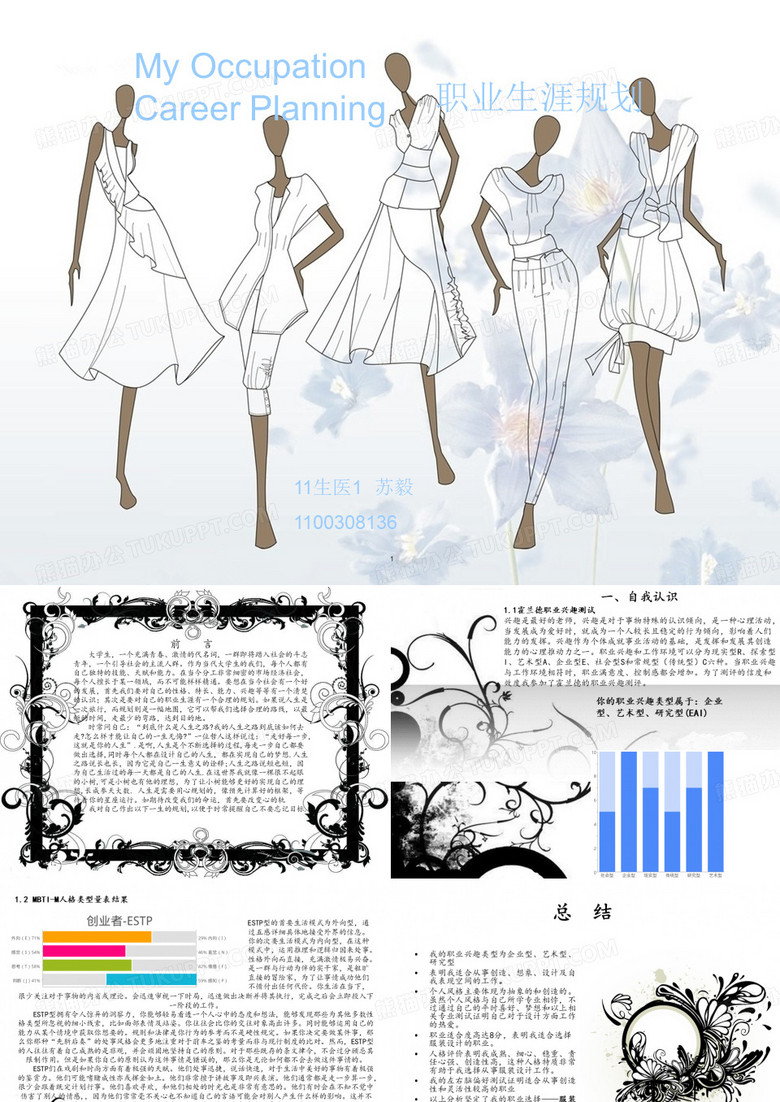 职业生涯规划PPT展示